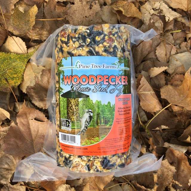 Nutsie Woodpecker Seed Log 36 oz. Twin Pack